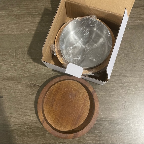 Classic wooden ashtray with lid - Picture 3 of 3